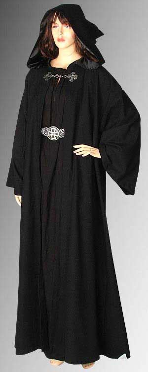 Witchcraft ritual garments